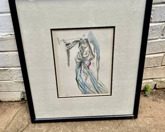 Dali's "The Angel of the Sun ( Paradiso Canto 10 )