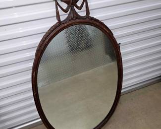 Oval mirror