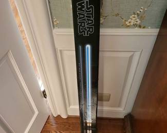 Star wars light saber collectible brand new