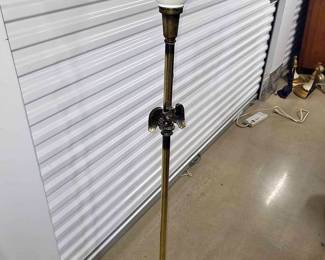 BRASS FEDERAL REVIVAL FLOOR LAMP