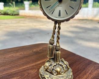 French Bayard Tapageur Desk Clock