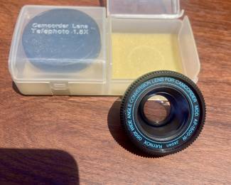 Rayon AF-1500 auxiliary lens kit for camcorders 