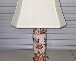 Orange Asian lamp