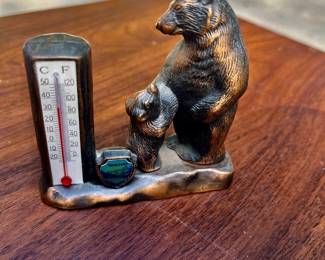 Bear & Cub Thermometer