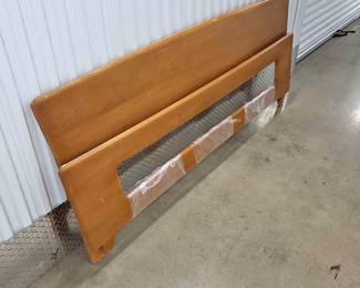 MIDCENTURY HAYWOOD, WAKEFIELD. DOG BONE KING SIZE BED
