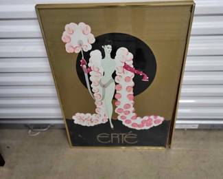 Erte vintage poster