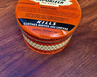 1950s Koppers Vaporizer Tin