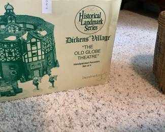 Dept 56 Old Globe Theatre
