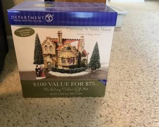 Dept 56 Christmas At Ashby Manor House