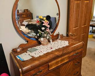 MCM Dresser & Mirror