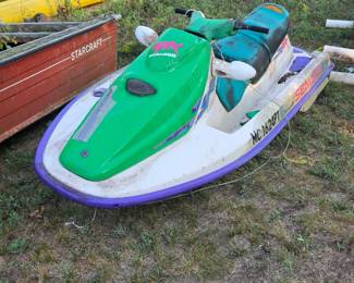 Seadoo GTX Waverunner (Green & Purple)