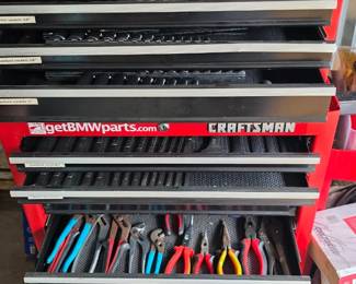 Craftsman red tool chest
