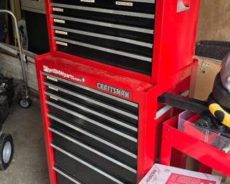 Craftsman red tool chest