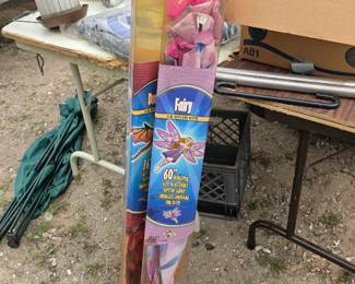 Fairy 60" nylon kite and dragon kite