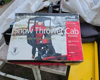 Classic Accessories Deluxe Snow Thrower Cab