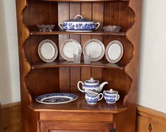 Cushman corner cupboard