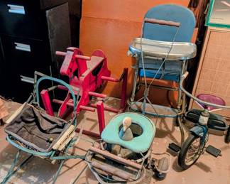 Vintage baby items