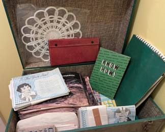 Vintage Tupperware representative materials 