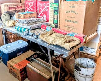 Vtg camping and outdoor gear 