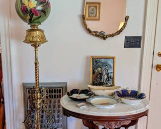 Marble top tables