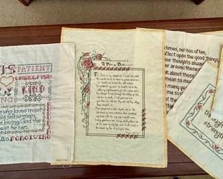 Collection of Vintage Embroidery Pieces