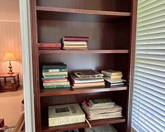 Tall Traditional Wood Bookcase