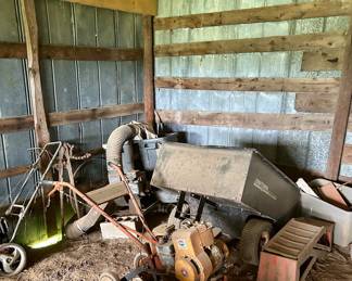 Vintage Garden Tiller