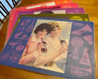 Vintage Coca-Cola Advertising Placemat / Print Collection