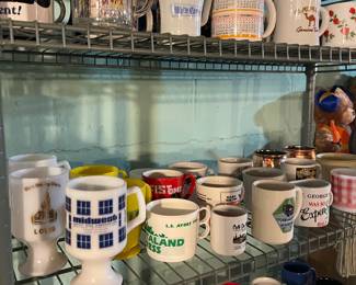 vintage mugs