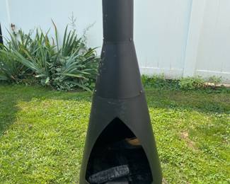 chiminea w/ cover (not pictured)