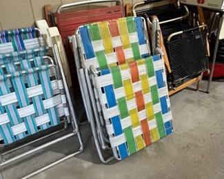 Folding chairs