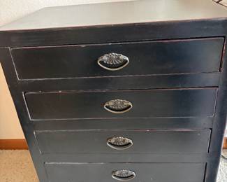 Black Storage Cabinet