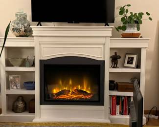 Electric Fireplace Wall Unit