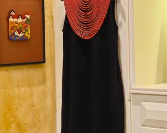 Fabulous coral beads front and back!!