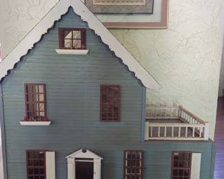Hand made doll house. 
