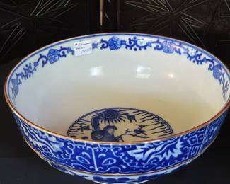 Chinese serving bowl.