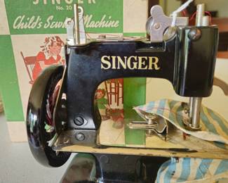 Child's sewing machine.