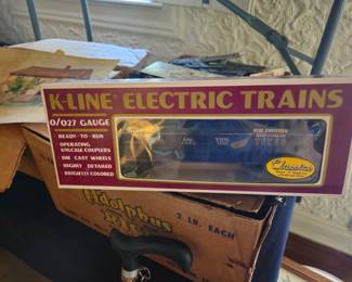 Newer train cars