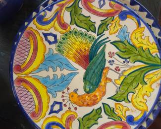 Talavera plate made in Spain