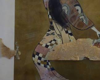 Detail of figure on left