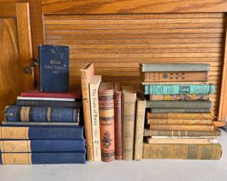 Lot #5 - Rare Vintage Literary Classics Collection Including Longfellow, Shakespeare, Browning & More