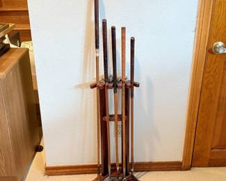 Antique Wooden Golf Clubs
