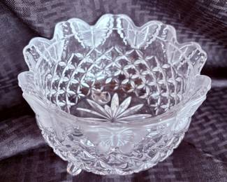 Pressed Glass Bowl