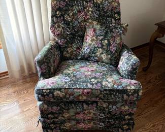 Floral Rocker/Side Chair