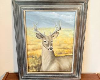 Artist Signed Original Oil on Canvas