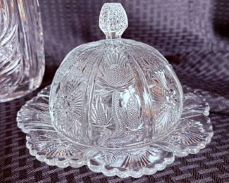 Pressed Glass Dish