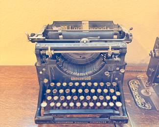 Antique Underwood Typewriter