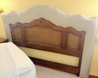 Drexel Headboard with Custom-Made Upholstery