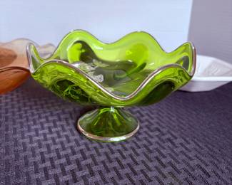 Glass Pedestal Bowl