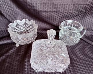 Pressed Glass Dishes